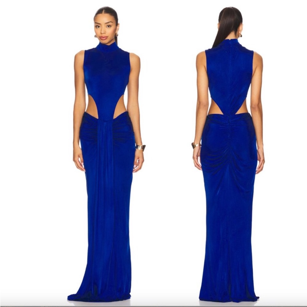 NWOT! NBD The Mohini Gown in Cobalt Blue